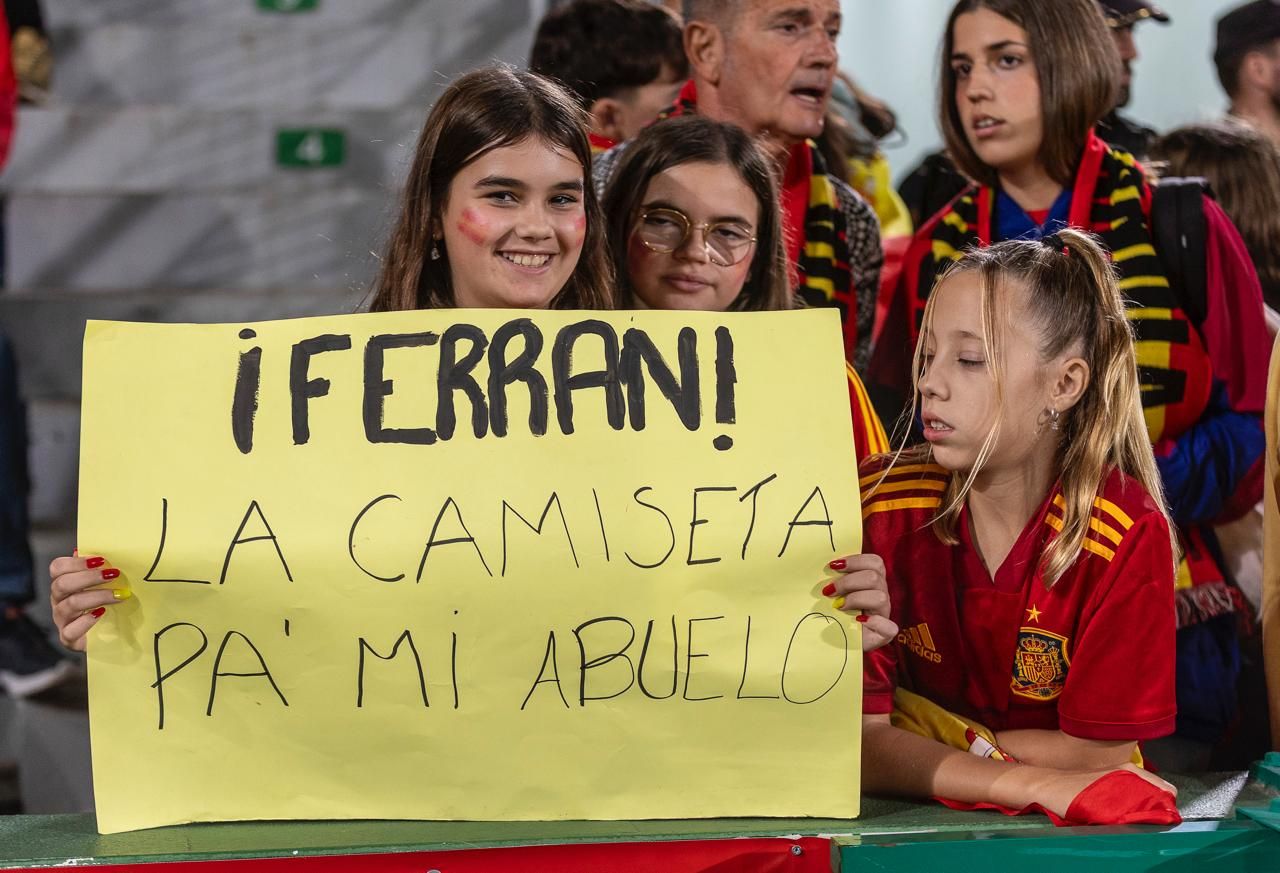 España - Georgia, en imágenes