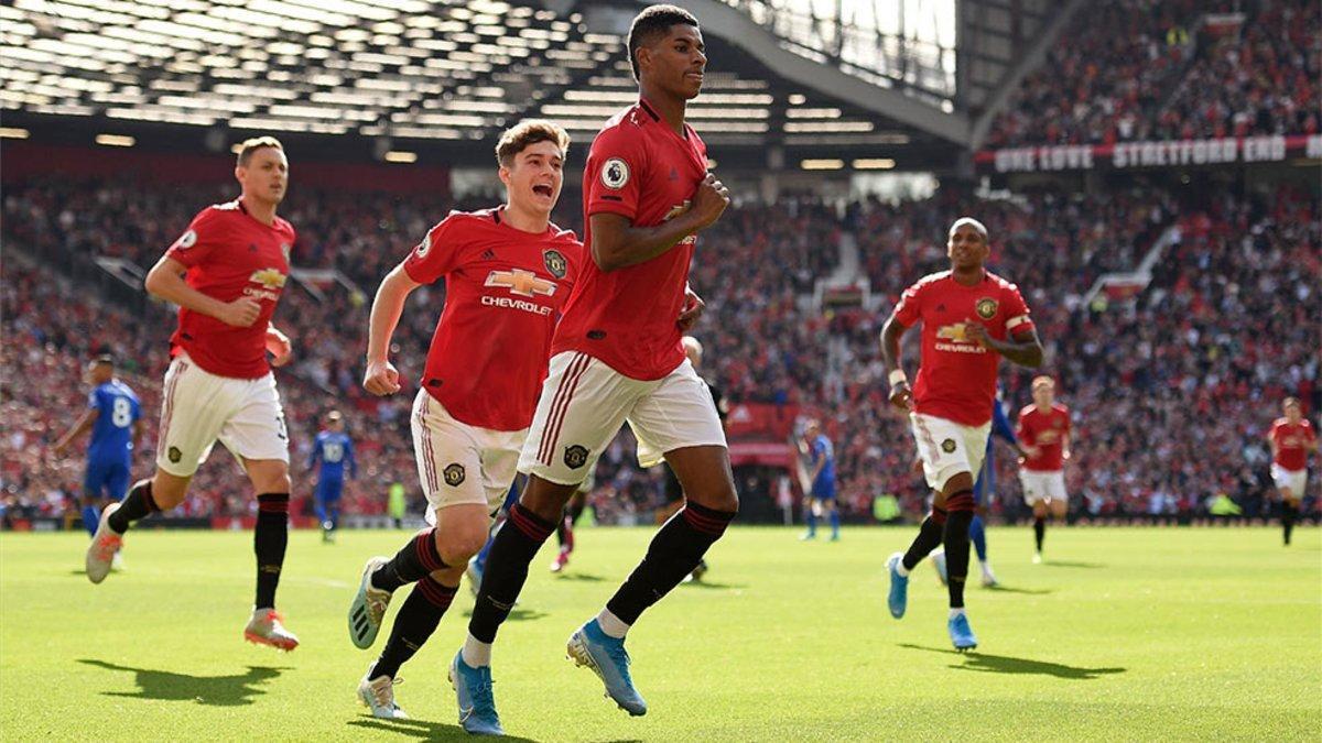 Rashford marcó el único gol del partido