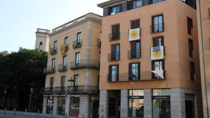 Habitatges al barri vell de Girona.