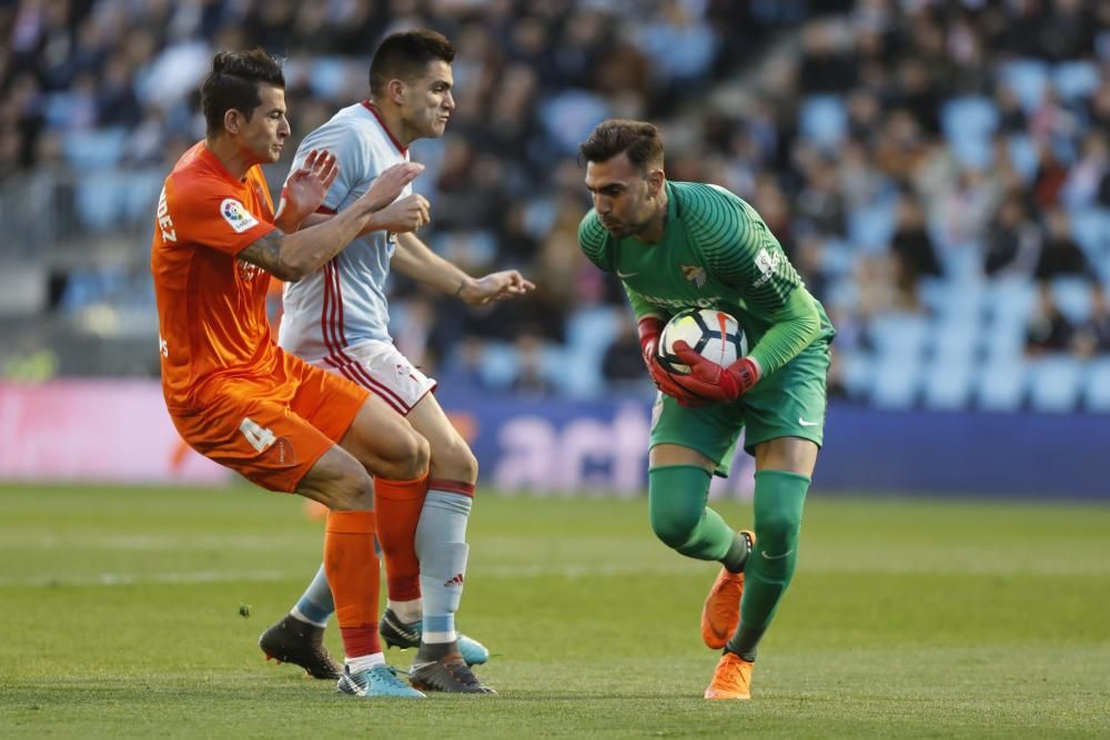 La galería de imágenes del empate entre el Celta y el Málaga en Balaídos