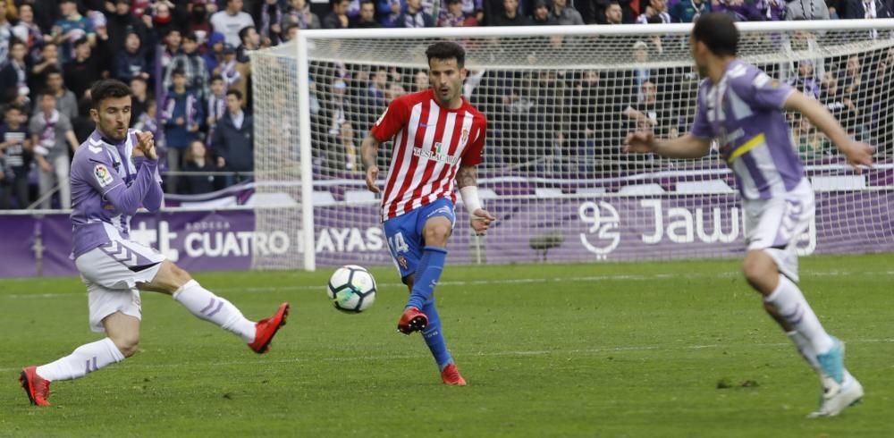 Valladolid - Sporting, en imágenes