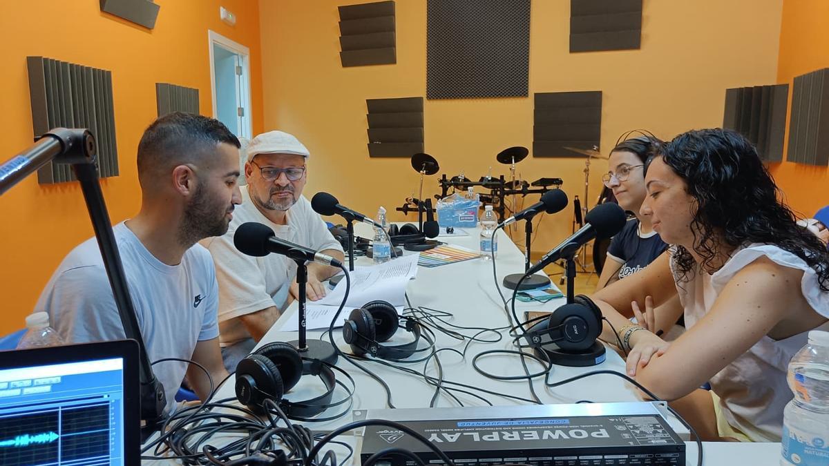 Foto de la primera edición de "Pòdcast Jove"