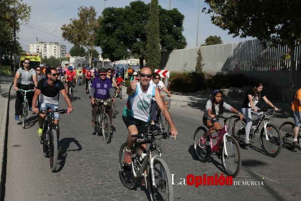 Ciclopaseo para clausular en Lorca los JDG