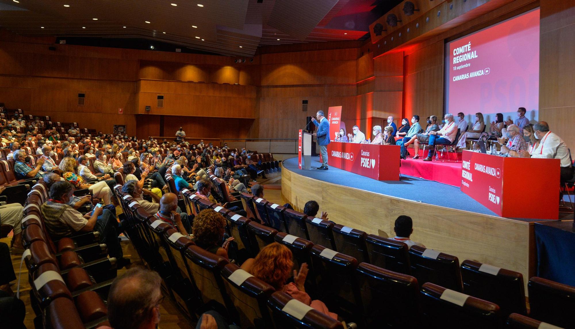 Reunión Extraordinaria del Comité Regional del PSOE en Infecar (18/09/2021)