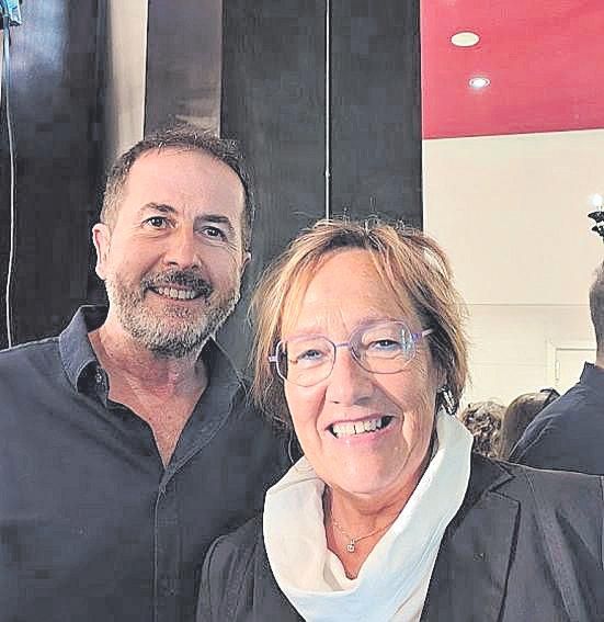 Antonio Fernández-Coca y  Nekane Iruñea.