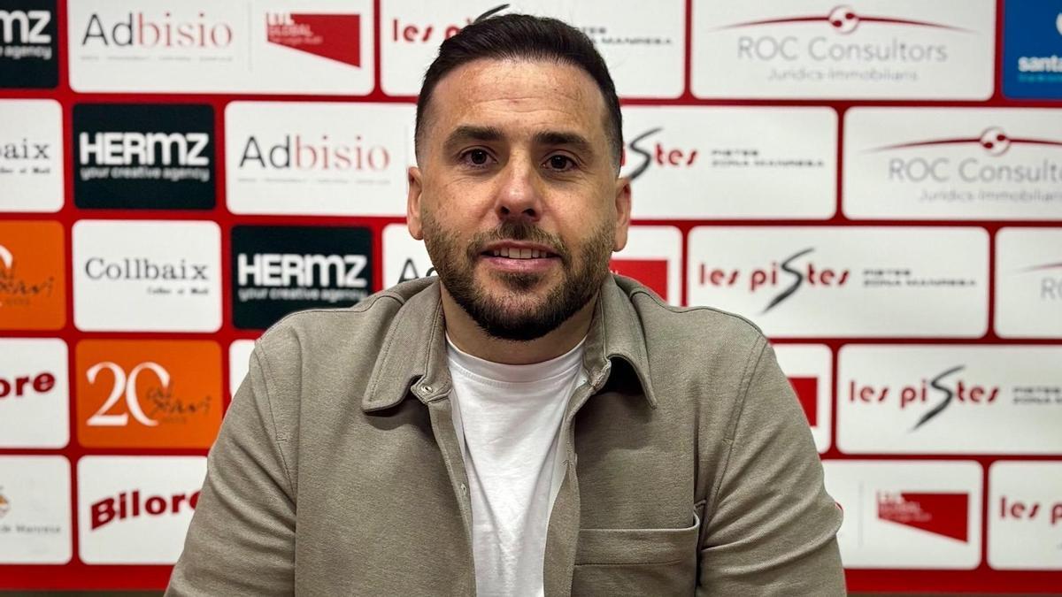El director esportiu del CE Manresa, Sergi Benavides