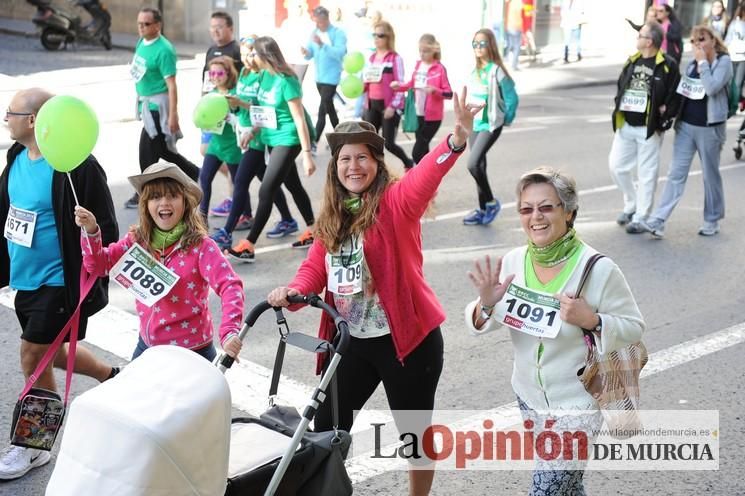 2.000 personas marchan contra el cáncer en Murcia