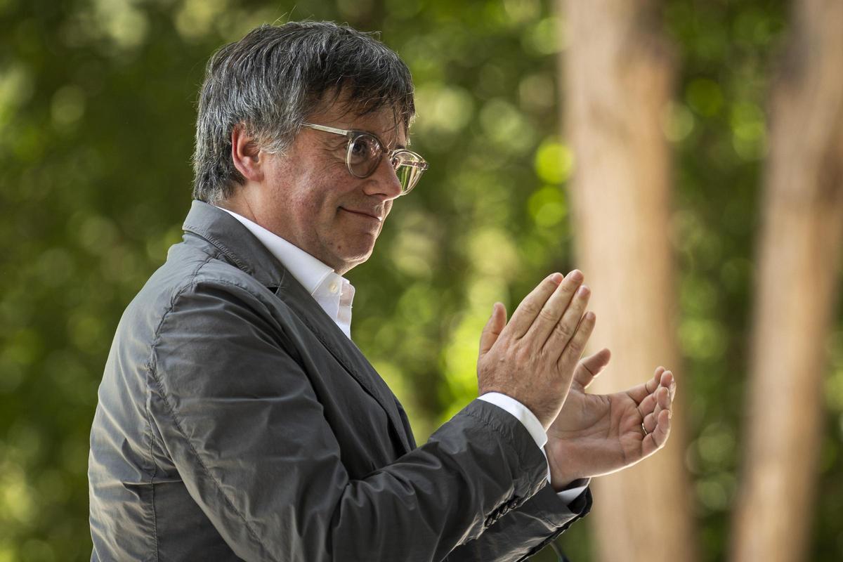 Puigdemont ratifica su retorno y asegura que solo un golpe de Estado lo evitará Puigdemont ratifica su retorno y asegura que solo un golpe de Estado lo evitará