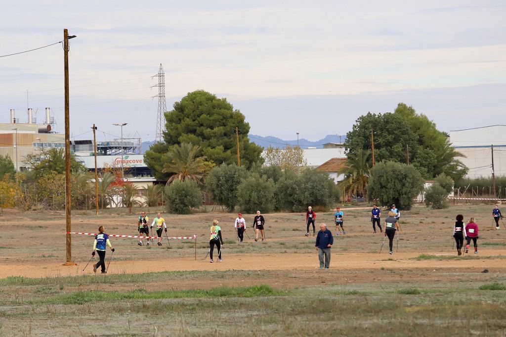 Campeonato regional de marcha nórdica en Las Torres de Cotillas