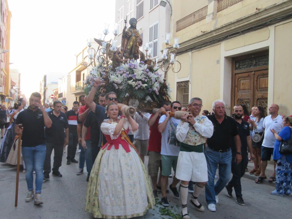 Primer traslado de Sant Roc.