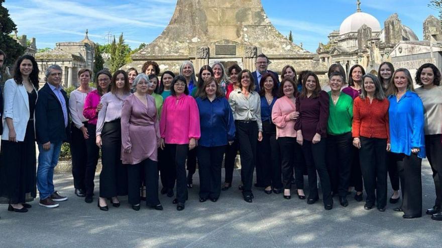 Debuta en Pereiró el coro femenino Concepción Arenal