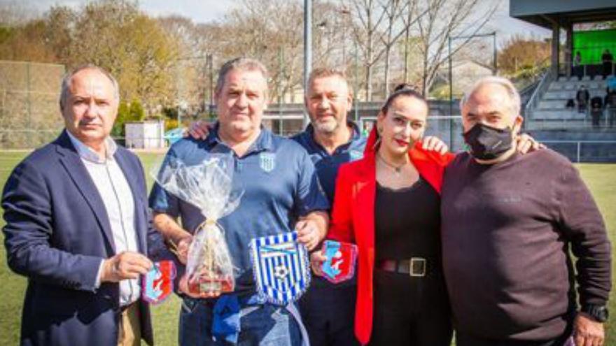 El Fútbol Club Galicia de Suiza visita Moraña