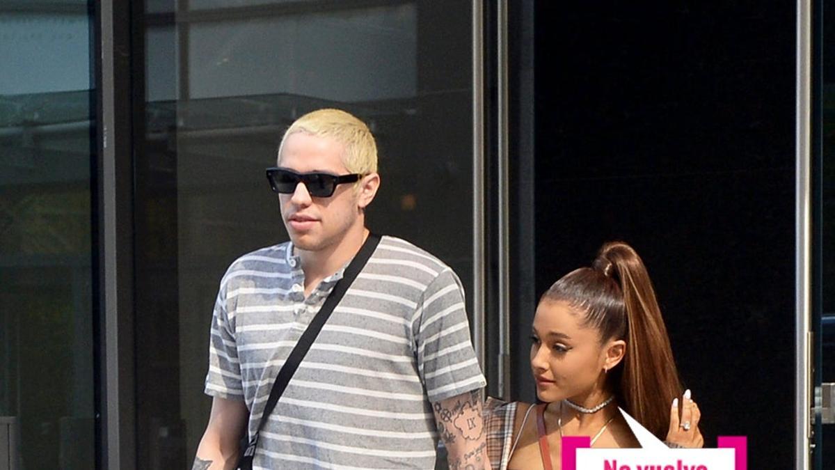 Ariana Grande y Pete Davidson, unidos frente a Twitter