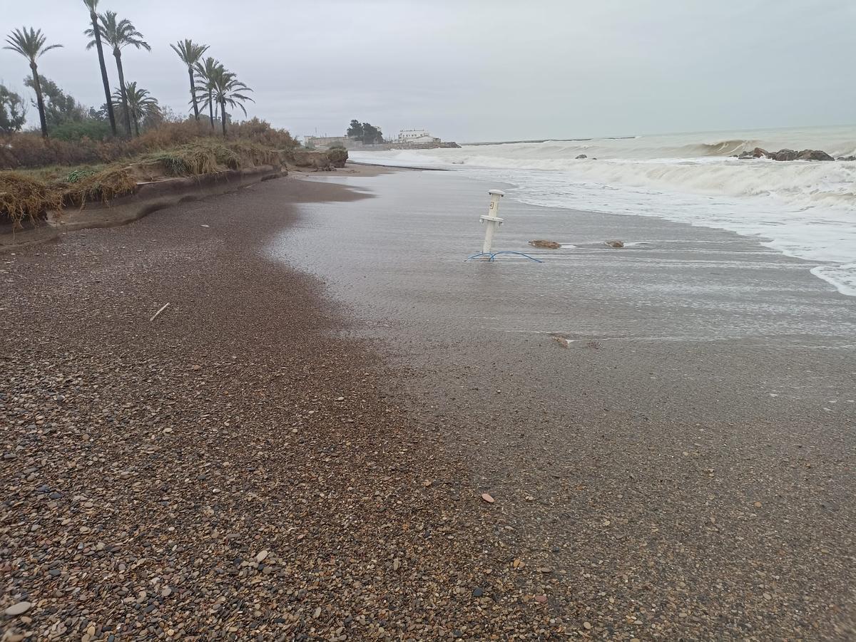 Imagen de la playa de la Malvarrosa el pasado día 4.