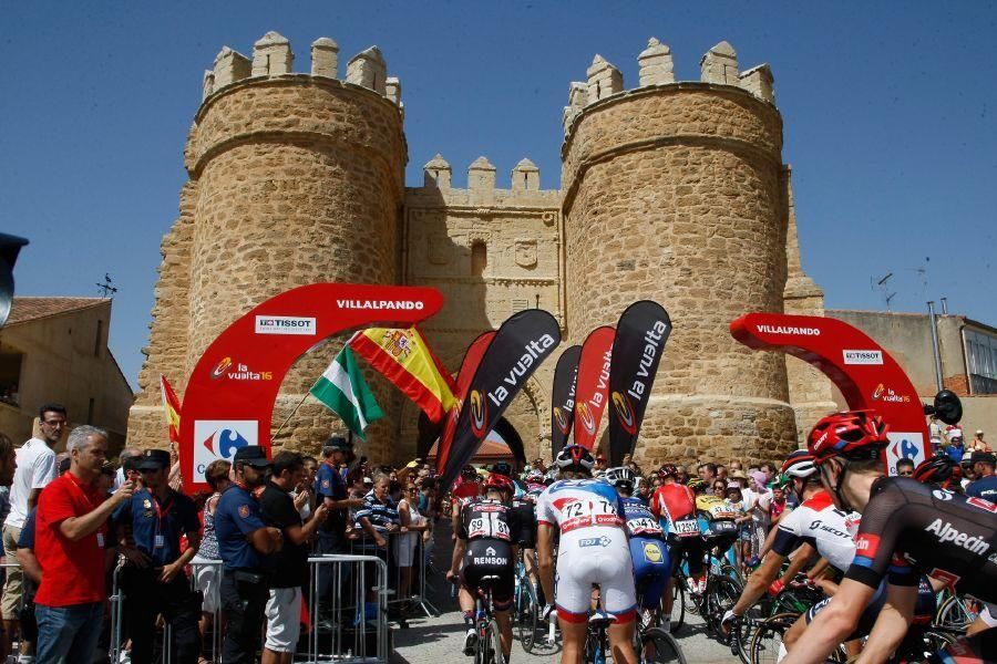 Vuelta Ciclista a España en Villalpando