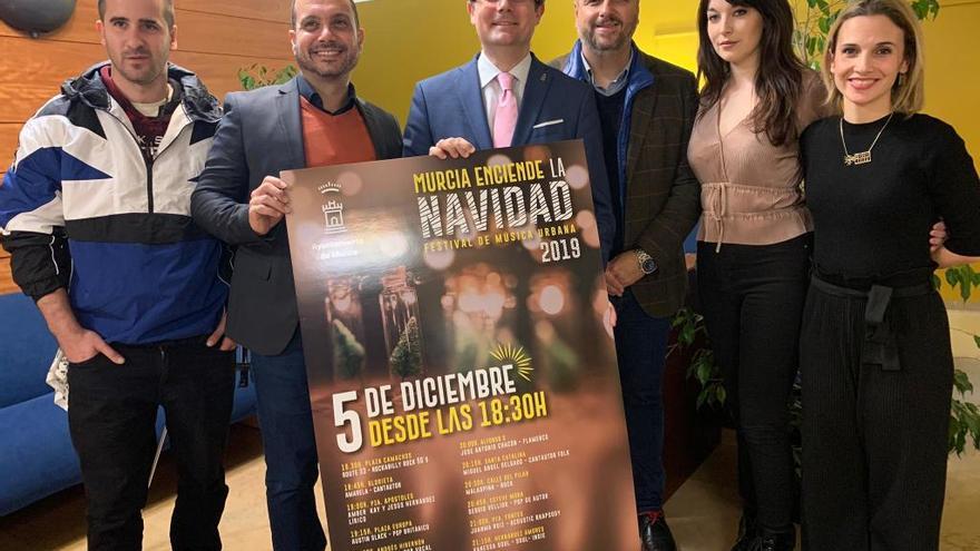 Presentación del encendido navideño