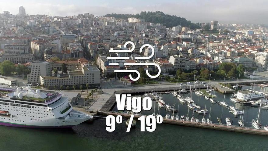 El tiempo en Vigo: previsión meteorológica para hoy, sábado 28 de marzo