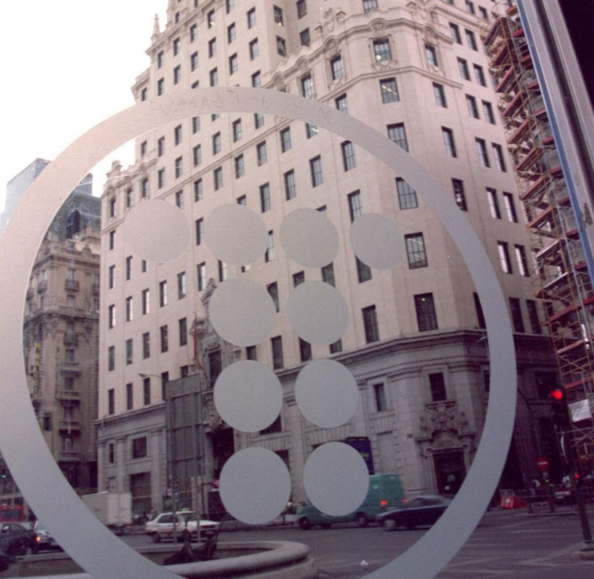 Edificio de Telefónica en Madrid.
