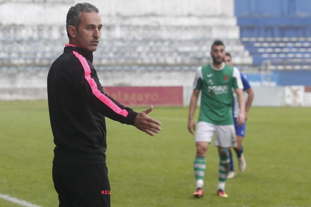 El partido entre el Real Avilés y el Llanes, en imágenes