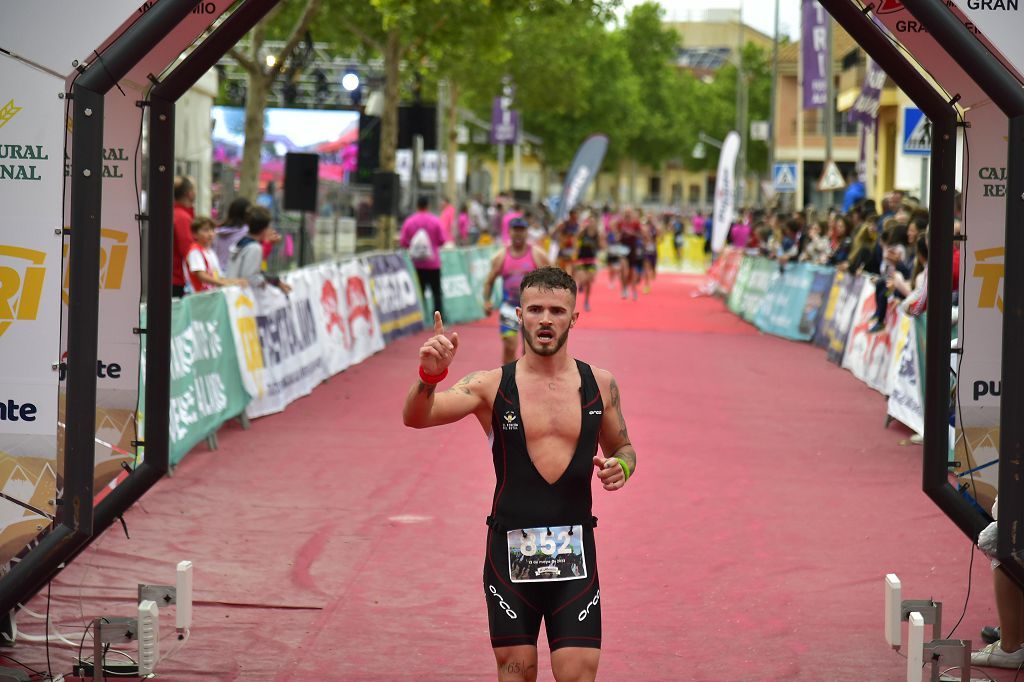 Llegada del triatlón de Fuente Álamo (I)