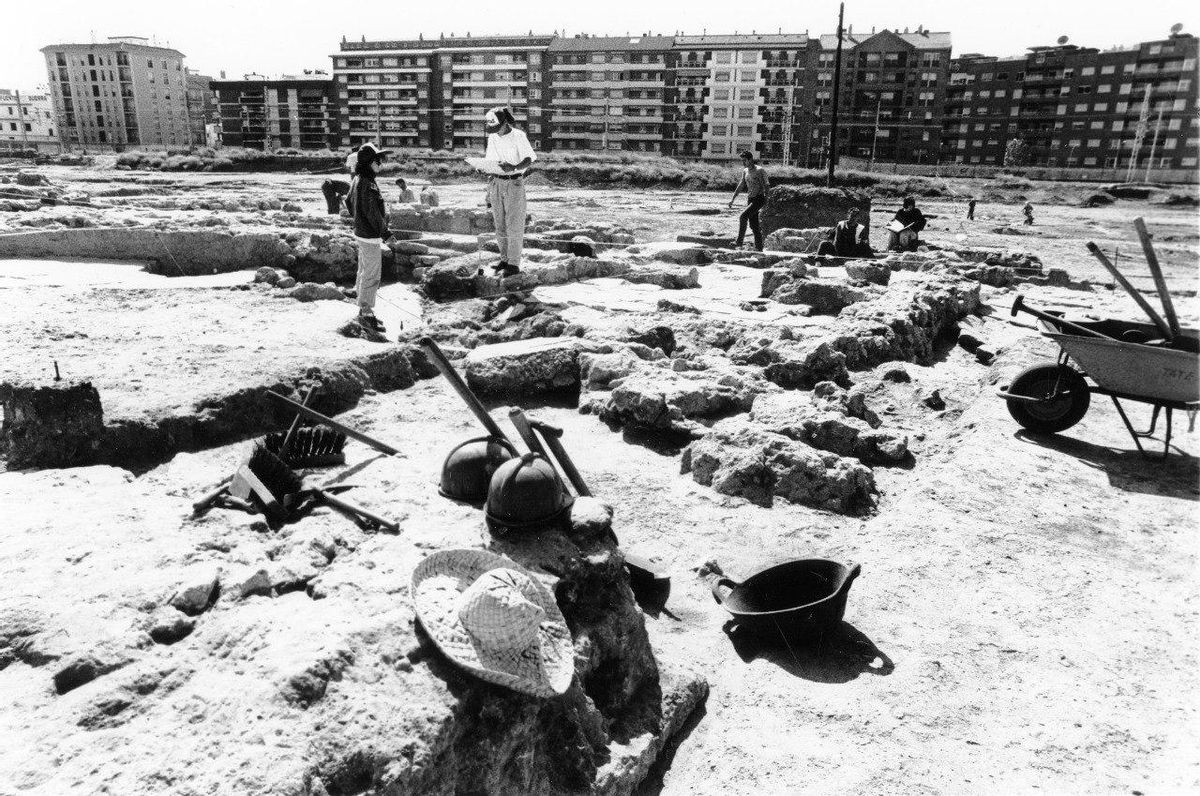 Excavaciones en Cercadilla.