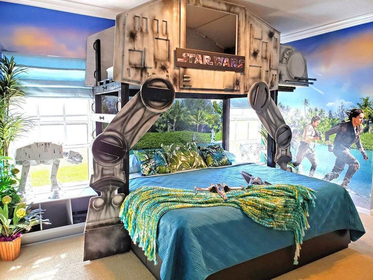 Habitación inspirada en 'Rogue one'.