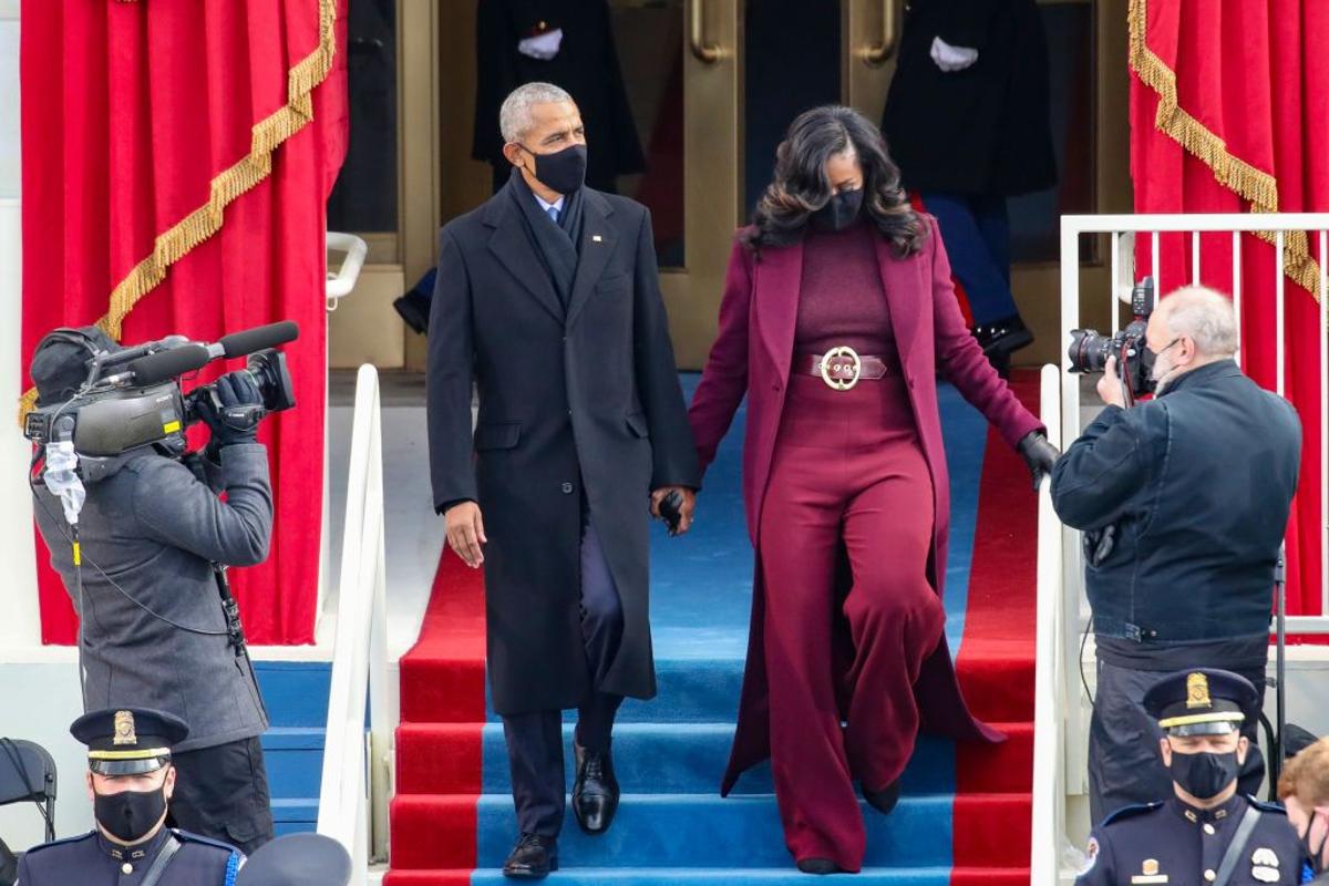 Michelle Obama y Barack Obama