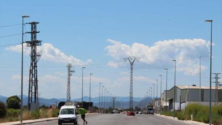 Inician la obra del polígono de la carretera de Nules