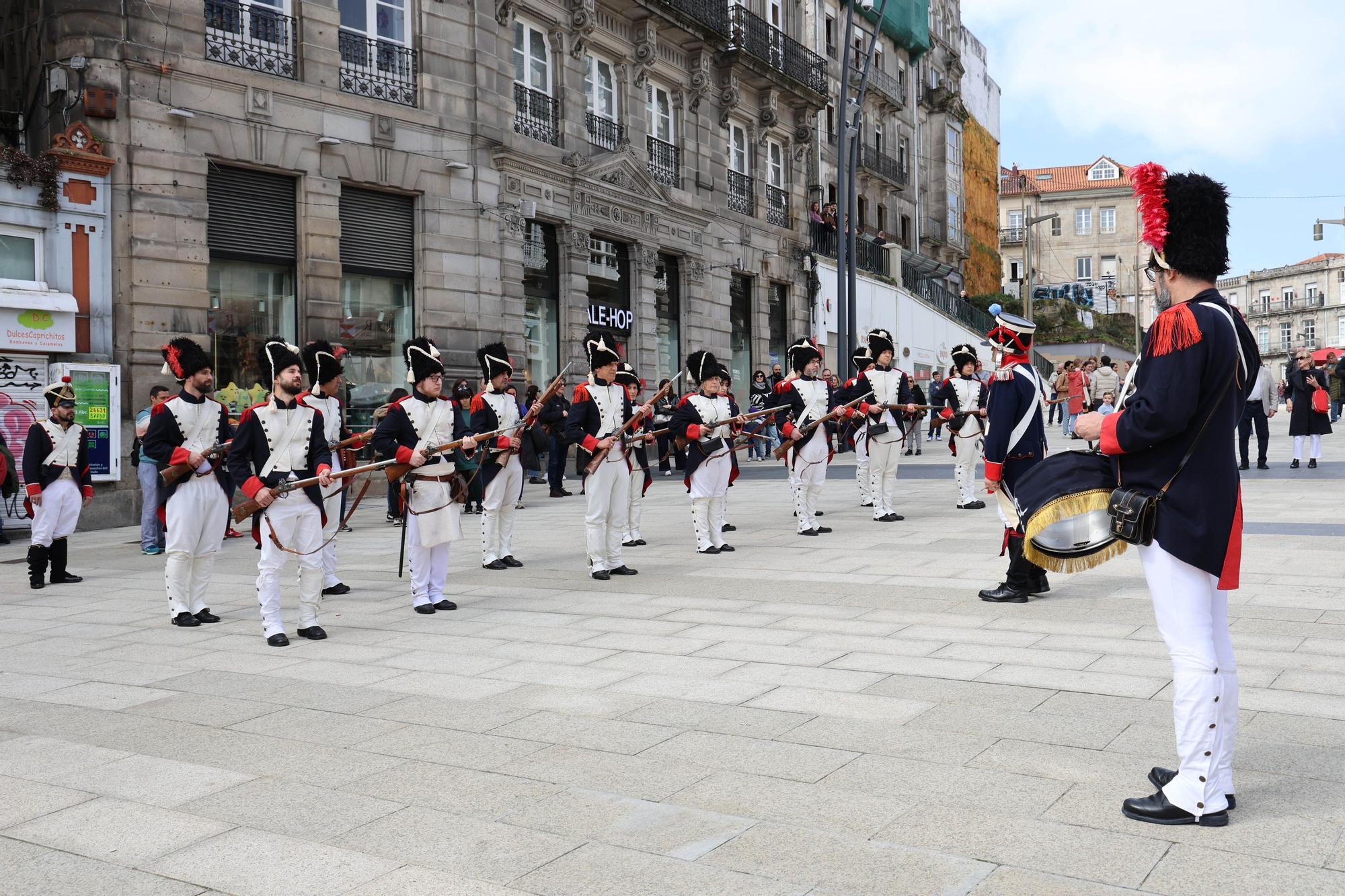 Día dos de la invasión francesa: las tropas de Napoleón no frustran la fiesta a los vigueses