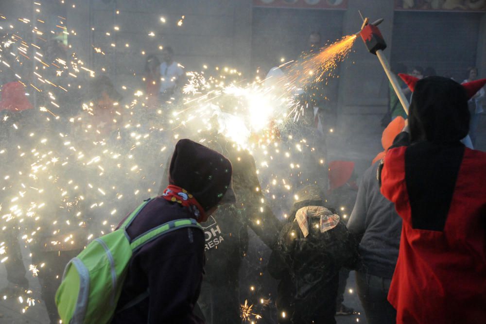 Correfoc dels 30 anys de Xàldiga