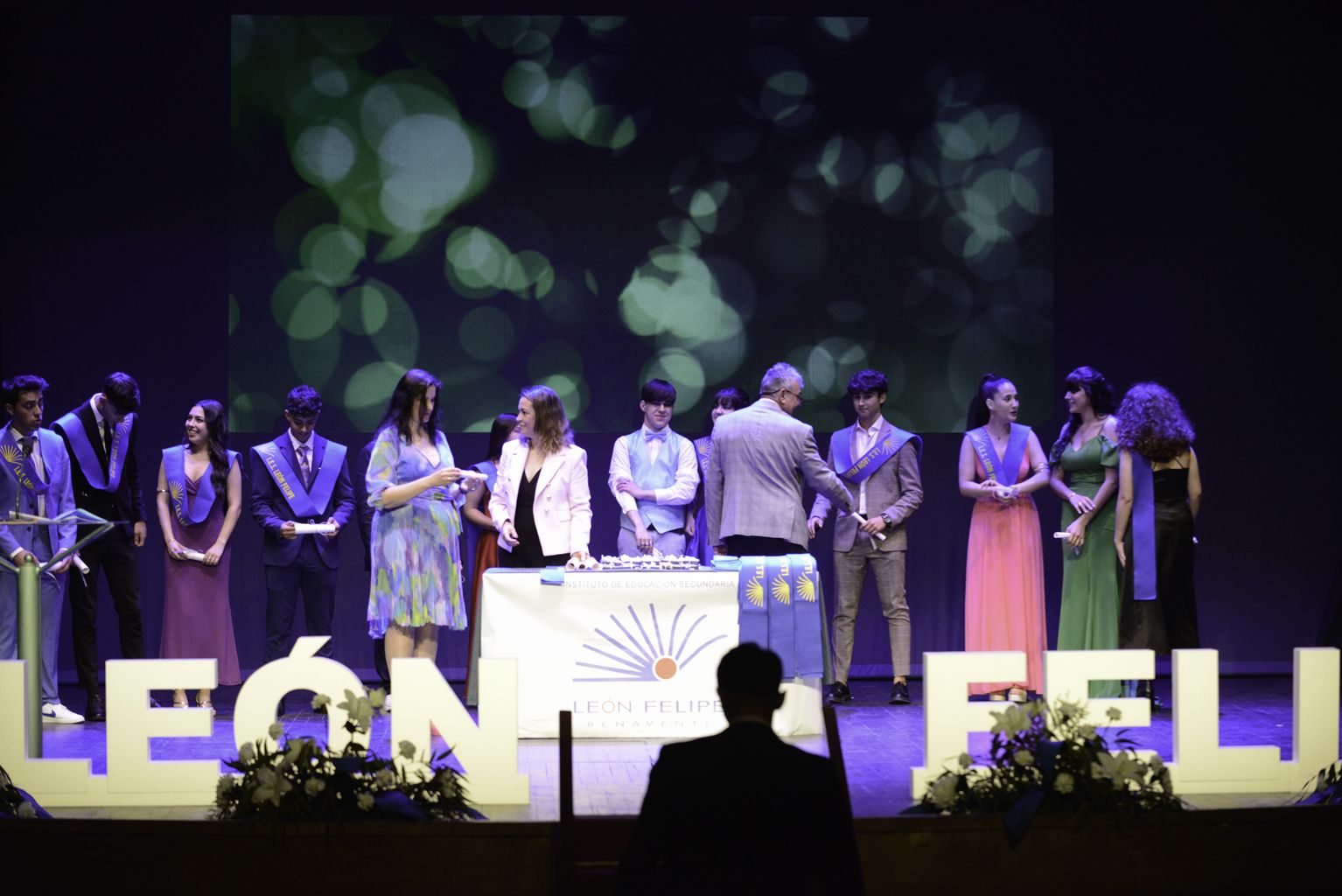 Graduación de bachilleres y alumnos de FP y Ciclos Formativos del IES León Felipe