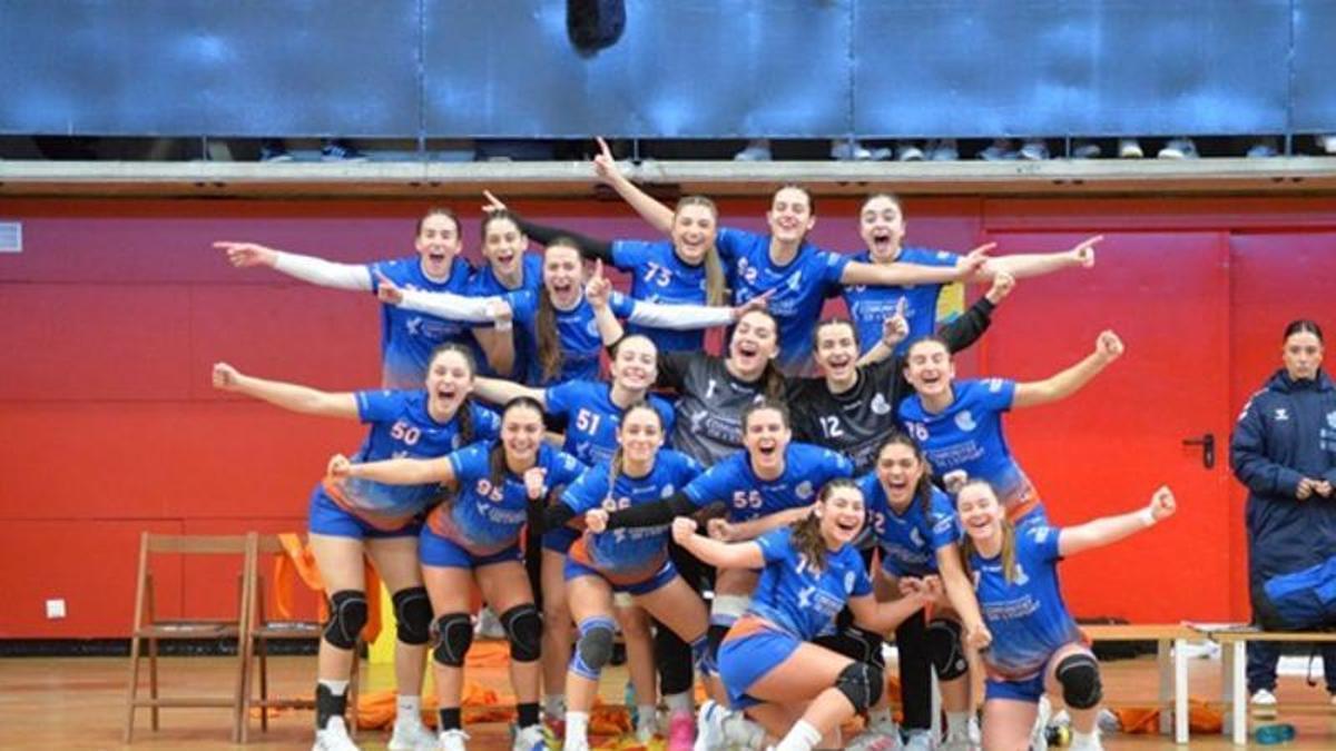 Selección Juvenil femenina balonmano.