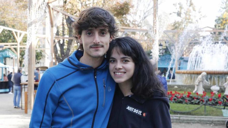 Raquel y Daniel, desde Salamanca