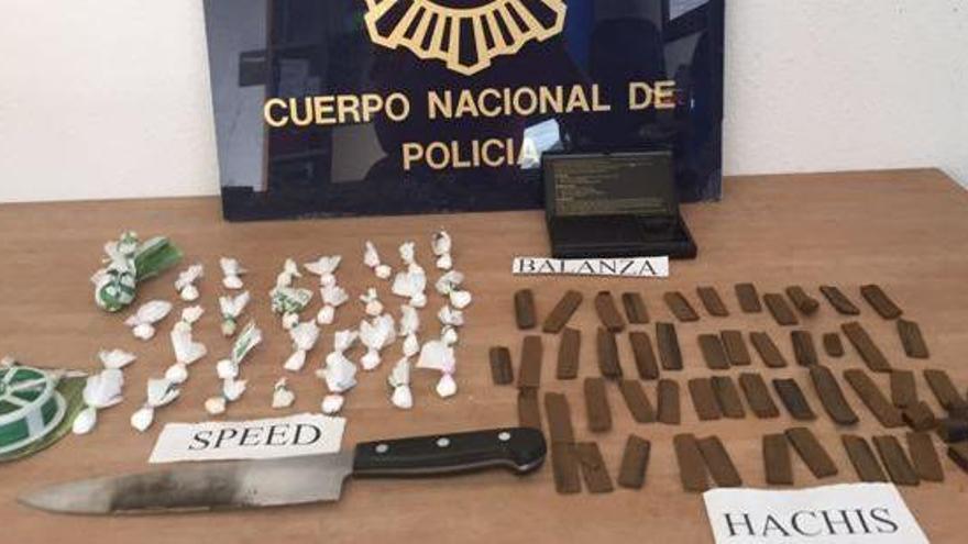 Detienen a tres personas por vender droga en la zona centro de Alicante