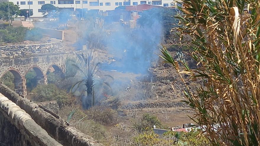 Conato de incendio en Telde