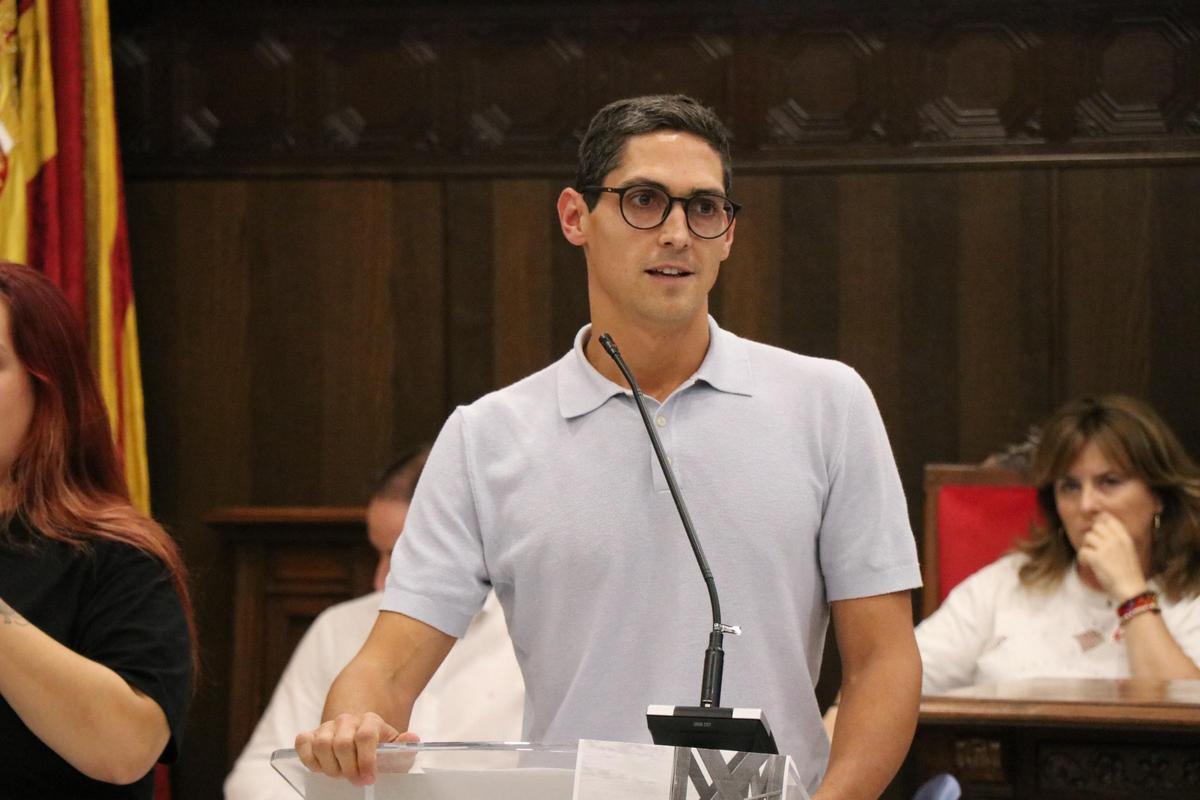 El portavoz del PP, Ximo Catalán.