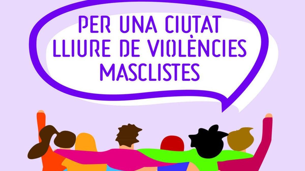 Campaña de Santa Coloma de Gramenet contra las violencias machistas.