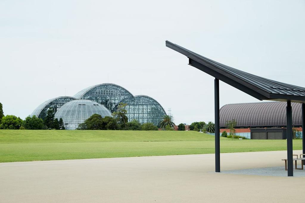 Yumenoshima Park Archery Field.