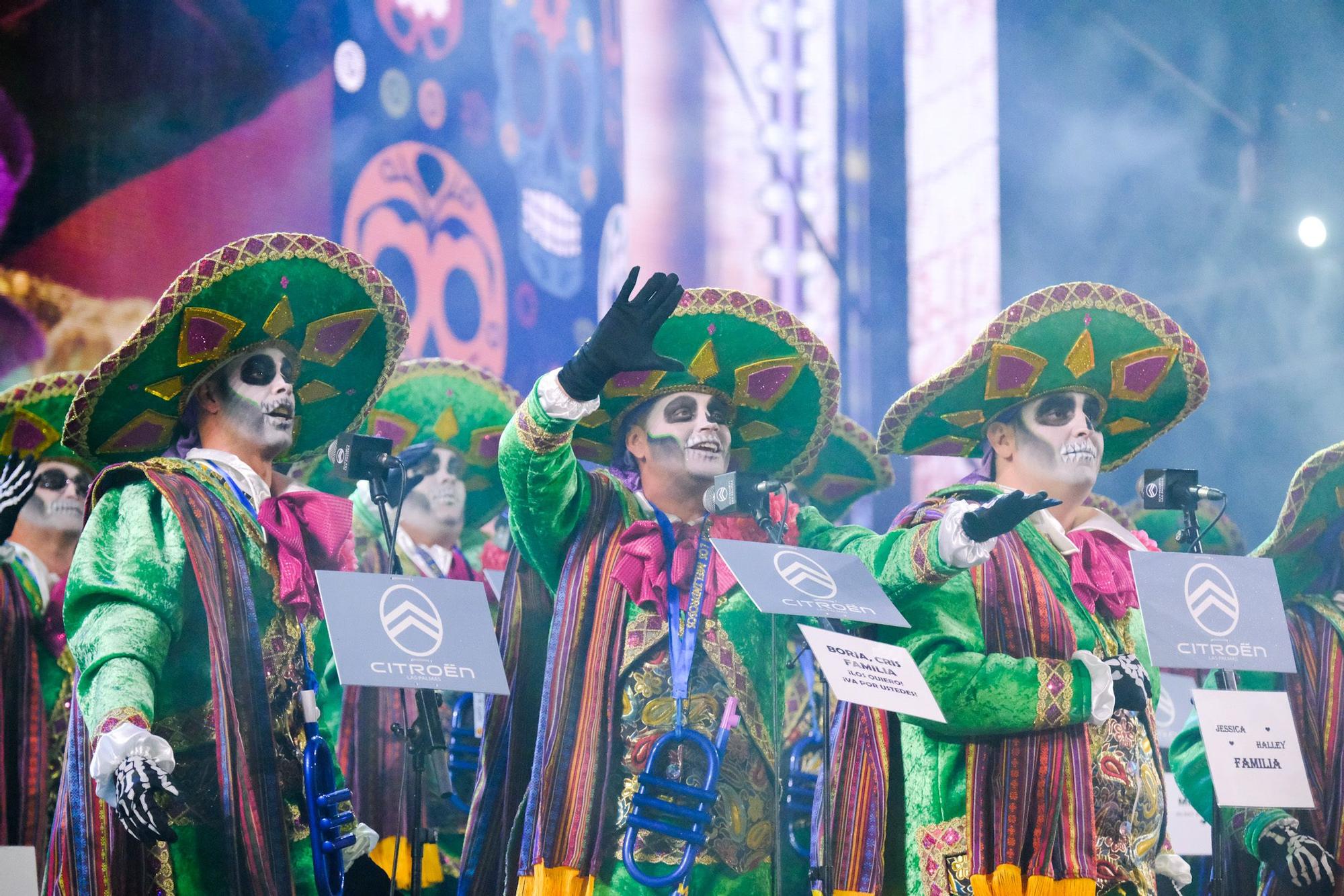 Final del Concurso de Murgas del Carnaval de Las Palmas de Gran Canaria 2023