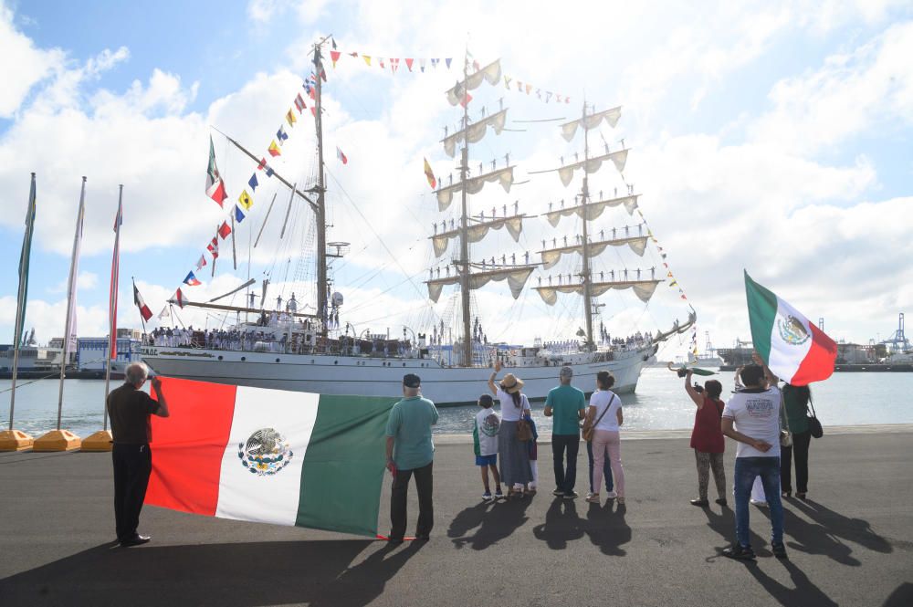 Llegada del buque escuela mexicano Cuauhtémoc  | 21/09/2019 | Fotógrafo: Tony Hernández