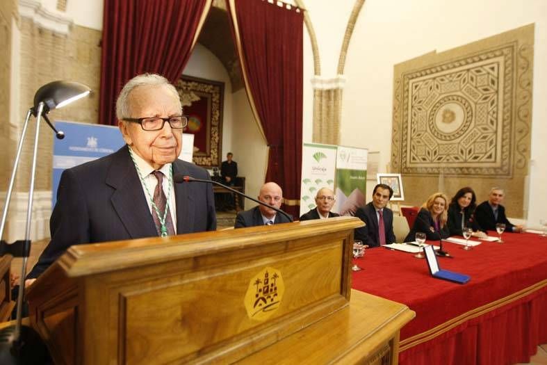 Pablo García Baena premio de las letras andaluzas.