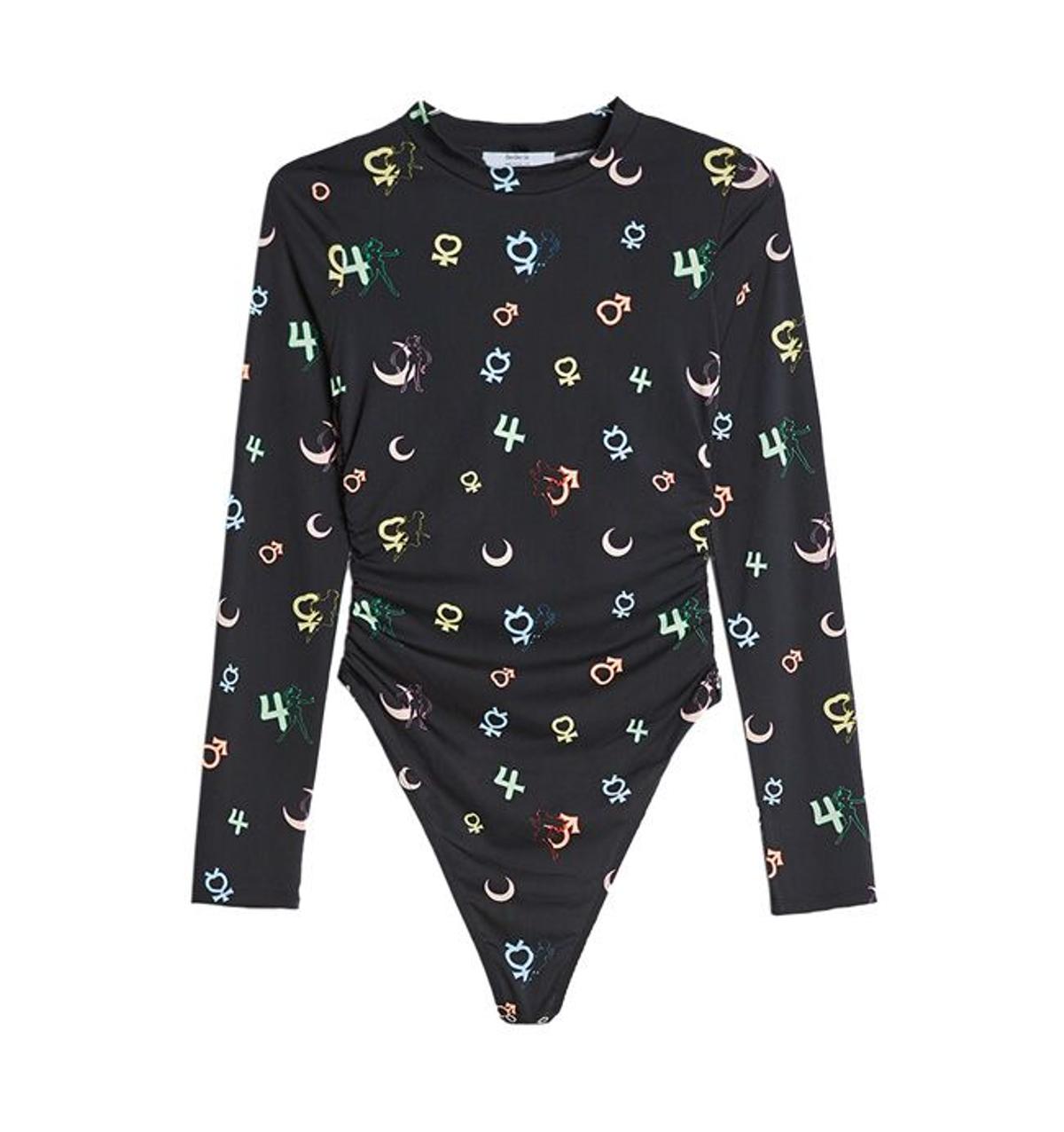 Body ajustado inspirado en 'Sailor Moon', de Bershka