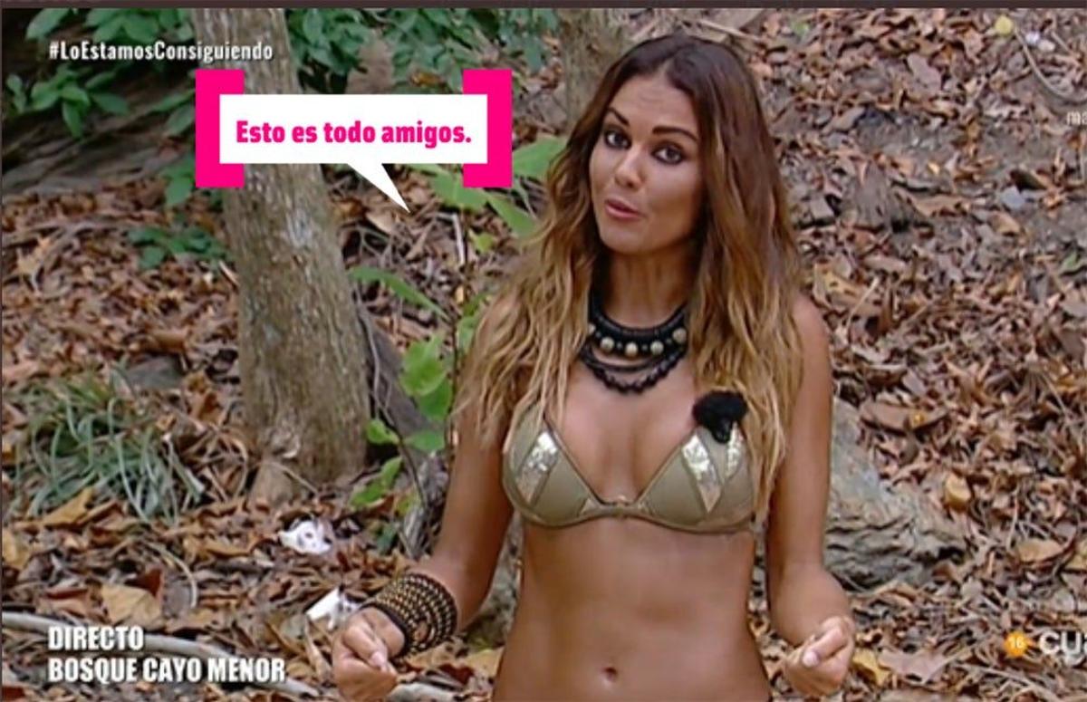 Lara Álvarez en 'Supervivientes'