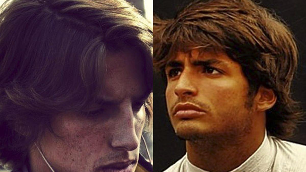 Roberto Mehri y Carlos Sainz Jr, juventud en el asfalto