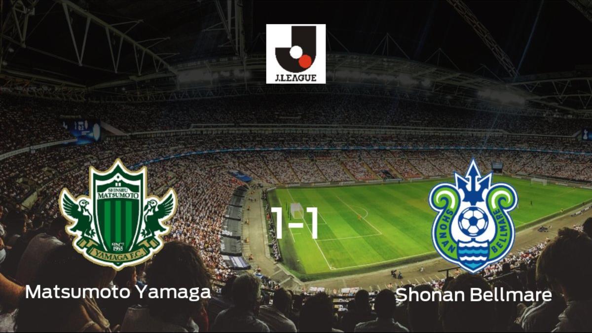 El Matsumoto Yamaga y el Shonan Bellmare se reparten los puntos en el Matsumoto Stadium (1-1)