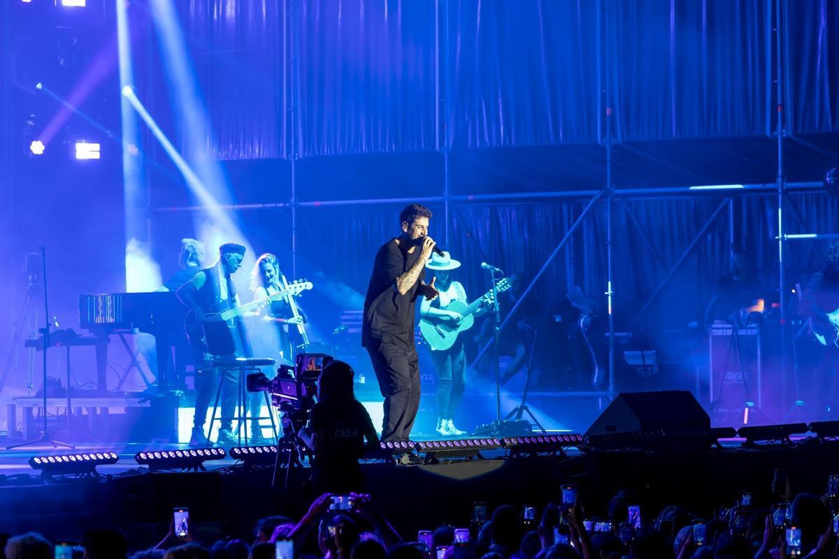Más de 8.500 personas disfrutan del concierto de Melendi en Brilla Torrevieja
