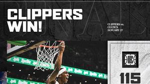 Los Clippers, arrolladores