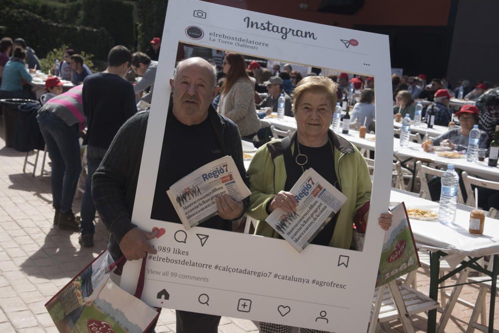 Les imatges de la calçotada popular del Regió 7