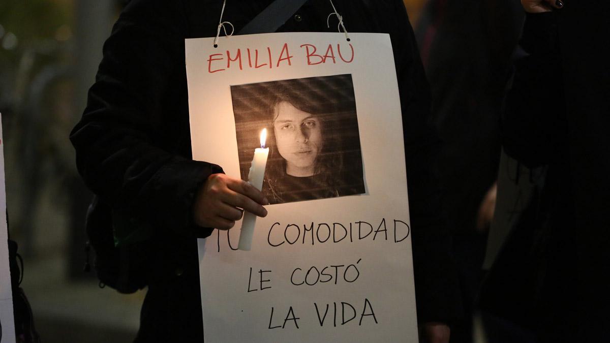 Las velas y las antorchas como símbolo contra la violencia machista