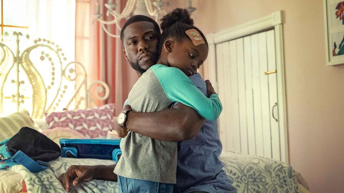 Kevin Hart, en un fotograma de 'Ser padre', de Paul Weitz 